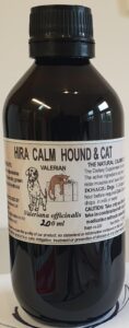 An amber bottle contains 200ml Valerian Extract